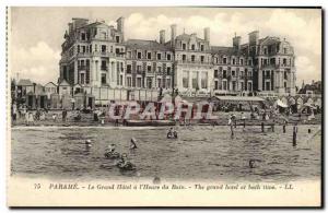 Old Postcard Parame Grand Hotel is the Bath Time