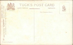 Tuck Mother and Daughter Tend Little Sister's Cut Finger c1910 Vintage Postcard