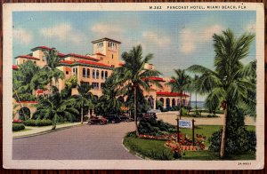 Vintage Postcard 1933  Pancoast Hotel, Miami Beach, Florida (FL)