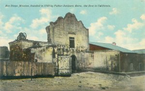 California, San Diego Mission 1915 Panama-California Exposition Postcard Unused