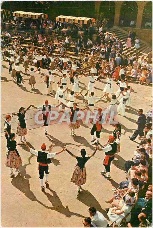 Postcard Modern Dances Regionales Spain Catalonia Sardana