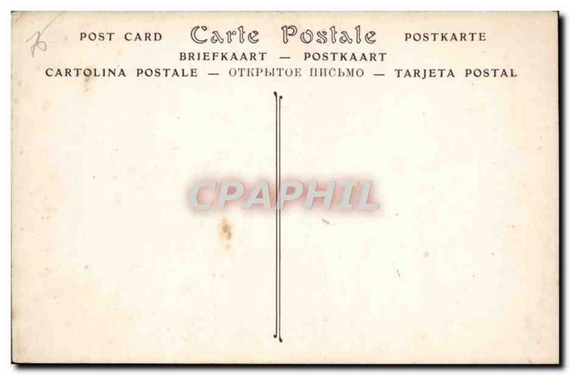 Old Postcard Treport Vue Generale Prize De La Falaise