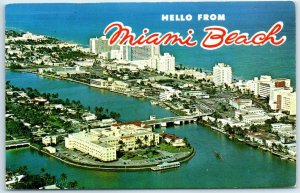 M-4754 Hello from Miami Beach Florida