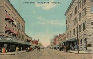 TAMPA, Florida, 1900-10s; Franklin Street , looking South