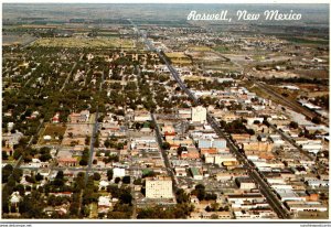 New Mexico Roswell Aerial View