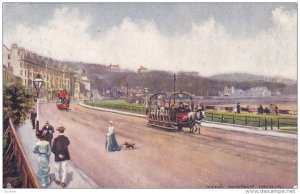 QUEENS, Isle Of Man, PU-1904; Promenade Douglas