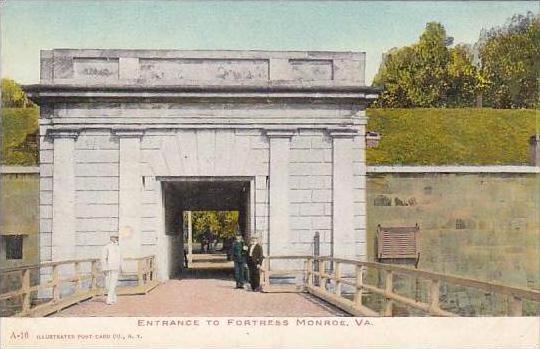 Virginia Canaden Entrance To Fortress Monroe