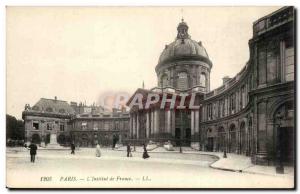 Paris 6 - L & # 39Institut of France Old Postcard