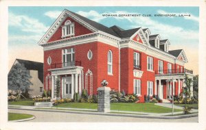 G57/ Shreveport Louisiana Postcard c1915 Womans Department Club