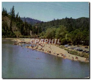 Modern Postcard Guerneville Beach