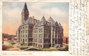 St. Paul Minnesota 1905 Postcard Court House & City Hall
