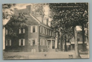 SALEM NJ COUNTY OFFICE BUILDING ANTIQUE POSTCARD