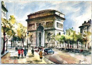 M-96588 Arc de Triomphe de l'Etoile Paris France