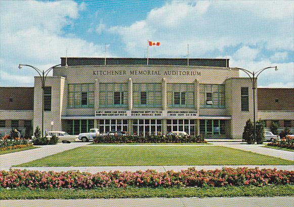 Kitchener Memorial Auditorium Kitchener Ontario Canada