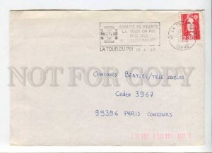 421449 FRANCE 1990 year La Tour du Pin Scouts ADVERTISING real posted COVER