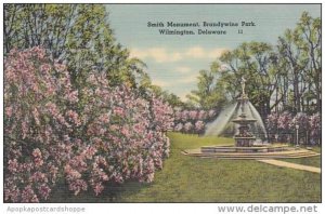 Delaware Wilmington Smith Monument Brandywine Park