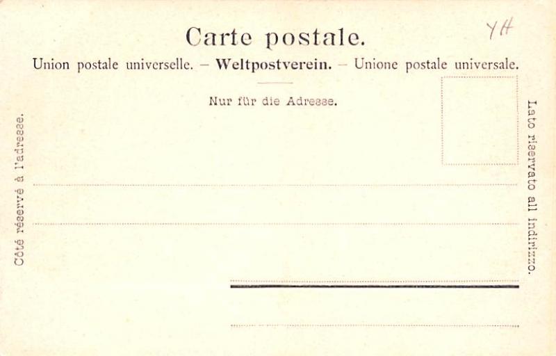  Switzerland Postcard Luzern Promenade 