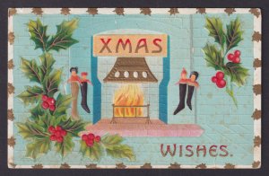 UNITED STATES, Postcard, Merry Christmas 1911