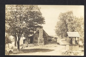 RPPC BRANSON MISSOURI SHEPHERD OF THE HILLS WISHING WELL REAL PHOTO POSTCARD