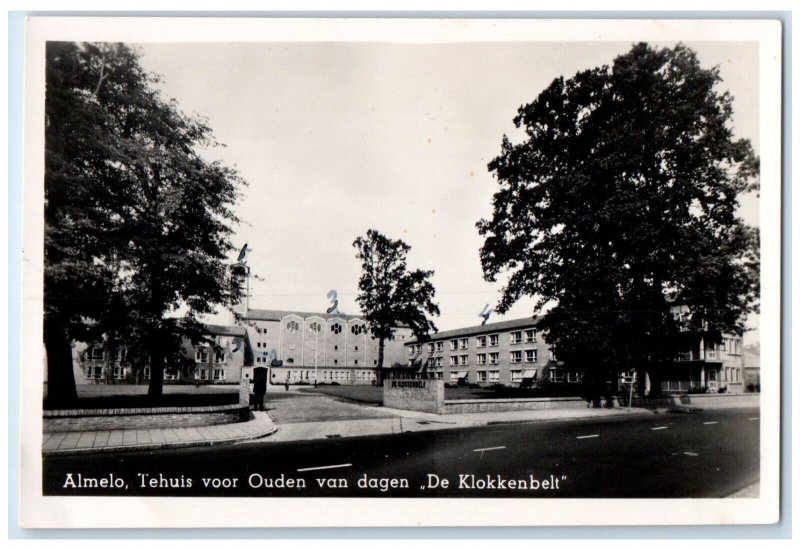 Holland Netherlands RPPC Photo Postcard Almelo Home for the Elderly c1930's