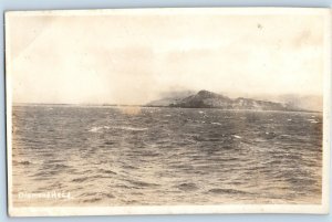 Hawaii HI Postcard RPPC Photo Diamond Head View c1910's Unposted Antique