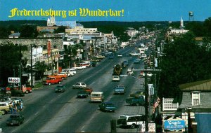 Texas Fredericksburg Ist Wunderbar Main Street Scene