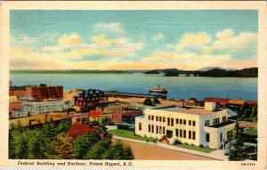 Federal Building and Harbour,Prince Rupert,British Columbia,Canada BIN