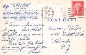 Ormond Beach, Florida, Thomas Motel & Restaurant, AA360-17