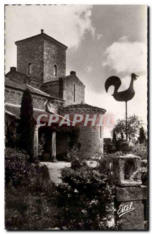 Germigny des Pres - L & # 39Eglise - The Facade and laterne the Dead - Old Po...