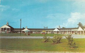 SANTEE, SC South Carolina  CAROLINA MOON MOTEL  Roadside c1950's Chrome Postcard