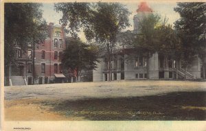 c.'11, Albertype, Chaddock Boys School, Msg, Quincy, IL, Old Post Card