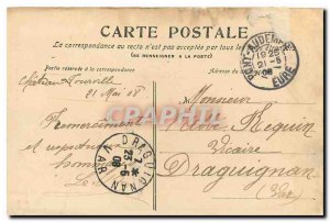 Old Postcard Pont Audemer Saint Ouen church