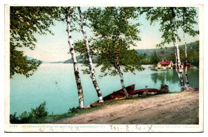 1908 The Birches at Oak Birch Inn, Alton Bay, Canoes, Lake Winnipesaukee, NH