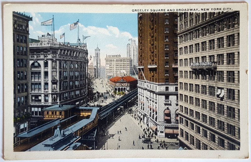 ​3 VINTAGE POSTCARDS FROM NEW YORK. PRINTER: THE AMERICAN ART CO. UNUSED!!!
