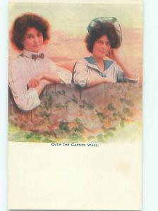 Divided-Back PRETTY WOMAN Risque Interest Postcard AA8191