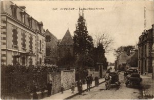 CPA GUINGAMP La Rue Saint-Nicolas (1295287)