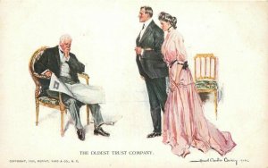 C-1910 Christy Couple Romance Sole Distributor #8 artist Postcard 21-9152