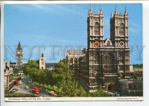 441011 Great Britain 1969 London Westminster Abbey RPPC Germany advertising bee