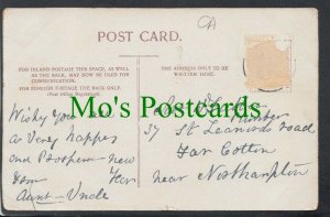 Genealogy Postcard -Fuller -37 St Leonards Road,Far Cotton,Nr Northampton RF6460