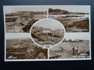 Cornwall BUDE 5 Image Multiview - Old RP Postcard by Photo Precision