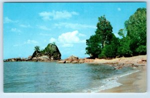 PENANG Lover's Isle Batu Ferringhi MALAYSIA Postcard