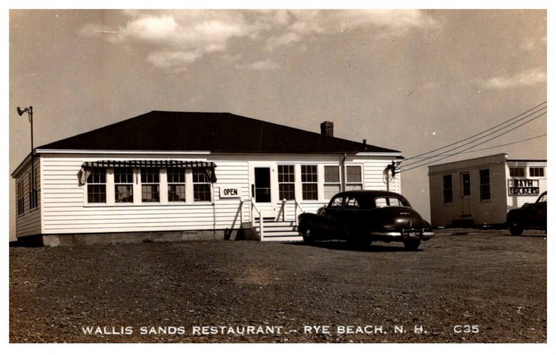 New Hampshire  Rye Beach Wallia Sands Restaurant