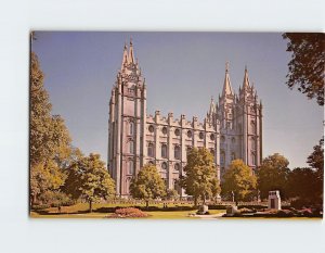 Postcard L.D.S. Mormon Temple, Salt Lake City, Utah