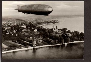 German Graf Zeppelin Dirigible Airship Blimp Luftschiff Postkarte Postcard RPPC