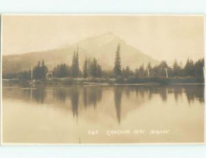 Pre-1949 rppc NICE VIEW Banff Alberta AB W1039