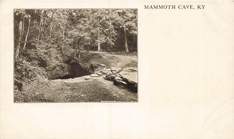 MAMMOTH CAVE KENTUCKY KY-ENTRANCE~1900s POSTCARD