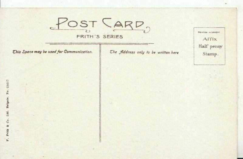 Devon Postcard - Berry Pomeroy Castle Gateway - Ref 14475A 