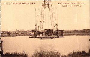 CPA ROCHEFORT-sur-MER Le Transbordent de Martrou la Nacelle en marche (976126)