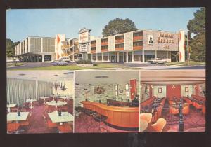 MEMPHIS TENNESSEE ADMIRAL BEN BOW INN VINTAGE ADVERTISING POSTCARD MOTEL