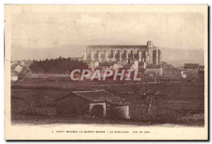 Old Postcard Saint-Maximin-la-Sainte-Baume Basilica South View